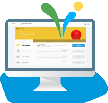 Lições curtas disponíveis online e offline