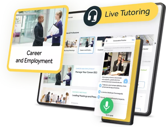 Exemplos do sistema Rosetta Stone em vários dispositivos e tamanhos de tela